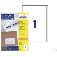 Avery Zweckform Universal-Etiketten 3418, ultragrip, 200 x 297 mm, 100 Stück