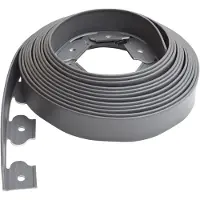 Nature Bordure de pelouse 5cmx10m Gris