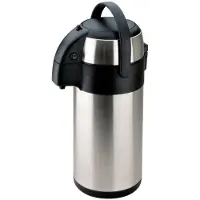 HorecaTraders Pompe à café ou à thé | Acier inoxydable | 2,5 L | Meilleure vente