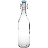 Olympia Bouteilles d'eau en verre avec bouchon basculant, 520 ml (6 pièces)