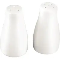 Olympia Salière en porcelaine blanche 9cm | 12 pièces