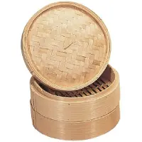 HorecaTraders Cuiseur vapeur en bambou | 2 formats