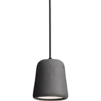 New Works Material Suspension Dark Grey Concrete