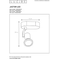 Lucide Jaster LED Spot de plafond