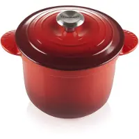Le Creuset Casserole Le Creuset Cocotte Every Rouge Cerise Black 18 cm