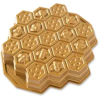 Nordic Ware Moule à gâteau en nid d'abeille 30 x 30 cm