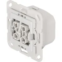 Technisat Insert d'interrupteur de série | Z-Wave Interrupteur encastré pour Gira Système 55