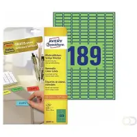 Avery Etiquettes d'organisation vertes