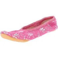 Beck Ballerines 'Pink Dream' rose / argent