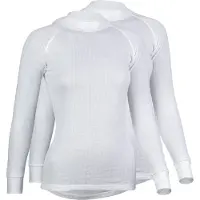 Avento Maillot de Corps Avento Femmes Manches Longues Blanc (x2)-Taille 44