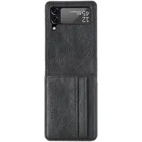 IMoshion Étui de télephone portefeuille Luxe Samsung Galaxy Z Flip 3 - Noir