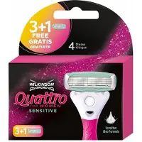 Wilkinson Rasoir de remplacement Quattro For Women Sensitive pour femmes 1 - Wilkinson Sword