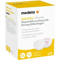Medela Safe & Dry Coussinets d'allaitement à usage unique Ultra thin 30 pc(s) Compresses