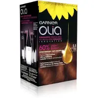 Garnier OLIA Coloración Permanente #5,5 Caoba 4 pz