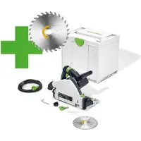 Festool TS 55 F Master Edition 2021 Scie plongeante 1200 W 160 mm ( 577035 ) + lame + Systainer