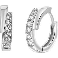 Lucardi Boucles d'oreilles argent