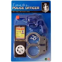Johntoy Police Playset 10 cm