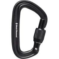 Black Diamond Mousqueton escalade à vis Liteforge