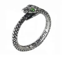 Alchemy Gothic Bague Gothic de - The Sophia Serpent - pour Unisexe - Standard - Taille XS