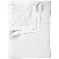 Vt wonen Couvre-Lit VT Wonen Cuddle Bedspread White-180 x 260 cm