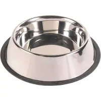 Trixie Ecuelle En Acier Inox, 2,8 L/Ø 24 Cm - 24855