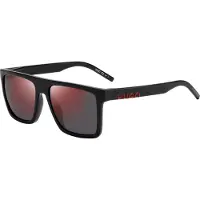 HUGO BOSS Lunettes de soleil '1069/S' rouge cerise / noir