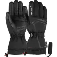 Reusch - Gants de ski en GORE-TEX - Down Spirit GTX Black/Silver en Cuir - Taille 10 - Noir