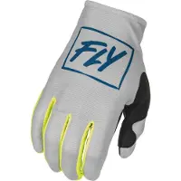 FLY Racing Lite Gris Teal Hi-Vis Gants Taille XL