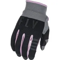 FLY Racing F-16 Gris Noir Rose Gants Taille M