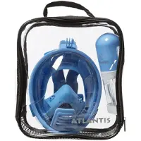 Atlantis Masque de Snorkeling Atlantis 2.0 Full Face Mask Kids Blue