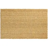 Generique paillasson uni - 40x60 cm - style classique - coloris naturel