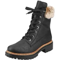 Rieker Bottines à lacets noir