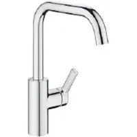 Kwc Robinet de cuisine LUNA E6 en CHROME avec levier delatéral / Mitigeur monocommande