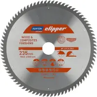 Norton Scie circulaire Norton 250mm x 30mm x 60z bois et composite atb (3,2 / 2,2)