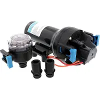 Jabsco Par Max 6hd 60psi 22.7l/min Pump 7a 24v Argenté 119 x 129 x 260 mm