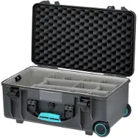 Hprc 2550W wheeled avec Second Skin gravel gris/bleu bassano