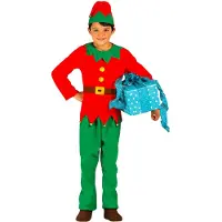 Guirma Elf Boy Costume Rouge 5-6 Years