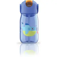 Zoku Gourde ZOKU Kids Flip avec Paille Blue 415 ml