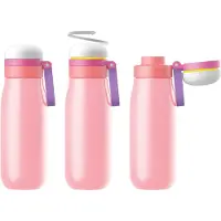 Zoku Gourde ZOKU Kids Ultralight Pink 500 ml