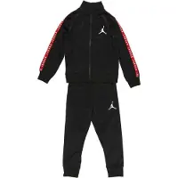 Jordan Survêtement - Gilet/Pantalon de Jogging - Noir av. Rouge - - 6-7 ans (116-122) - Survêtement