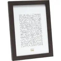 Deknudt Cadre étroit en bois brun foncé 20x30 S43AH2
