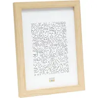 Deknudt Cadre étroit en bois naturel 18x24