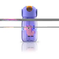 Zoku Gourde ZOKU Kids Flip avec Paille Purple 415 ml