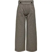 JDY Pantalon à pince 'JDYGeggo Mia' cappuccino / noir