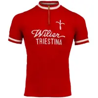 Wilier Maillot à Manches Courtes Vintage 1975
