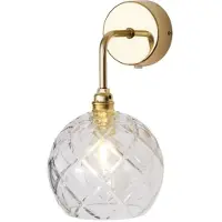 Ebb & Flow Rowan Applique en Cristal Gold | Large check E14IP20