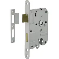 Intersteel Cylindre de carter de serrure Domus blanc 55mm