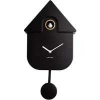 Karlsson Horloge murale moderne Cuckoo noir