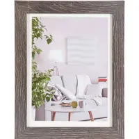 Henzo Cadre photo Moderne - 15x20cm - Gris foncé