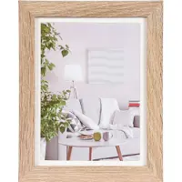 Henzo Cadre photo Modern - 15x20cm - Brun clair